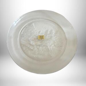 Set of 4 - 1994 Avon Presidents Club Holiday Dessert Arcoroc Made in France  NIB